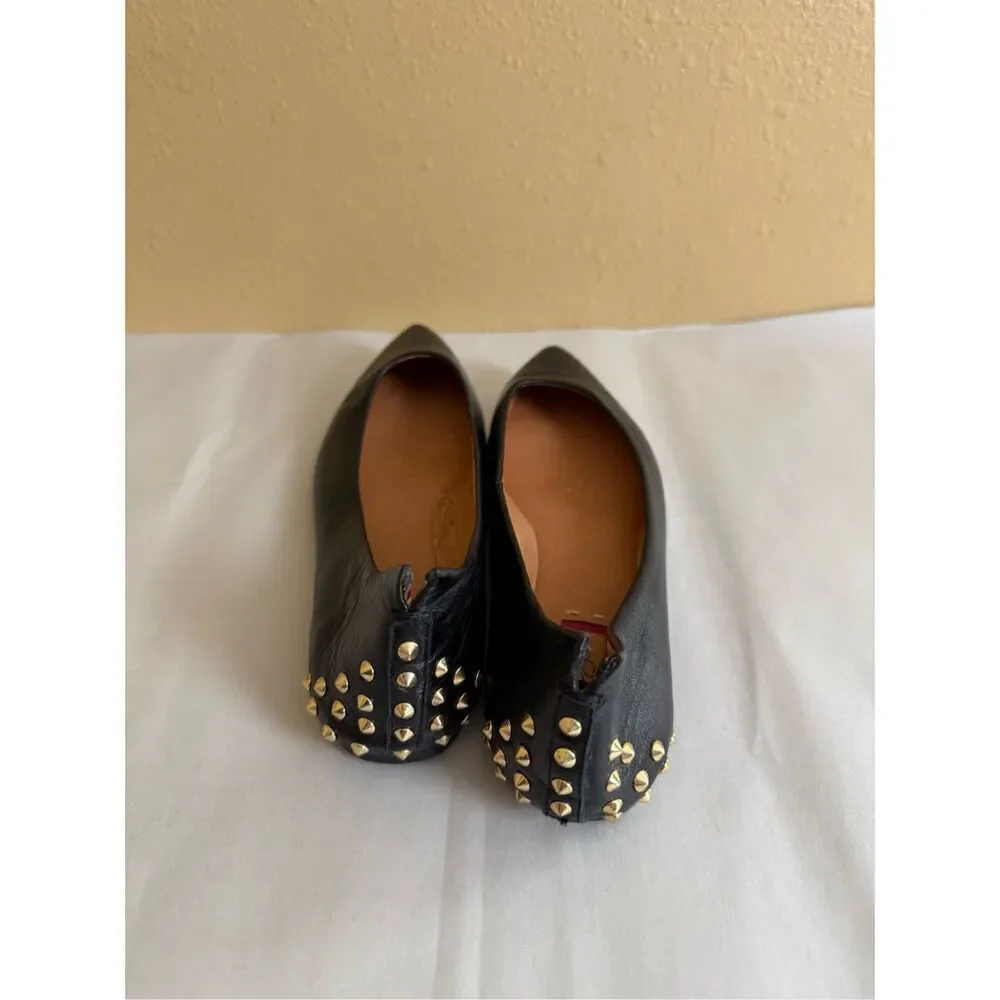 Halogen Black  Flats  Pointed Toe Style SZ 7.5 M
